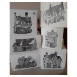6 Heritage Village Collection houses. All in like