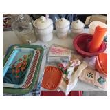 Kitchen, Tupperware, canisters, +