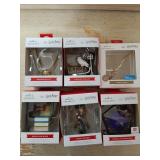 6 hall mark Harry Potter ornaments