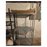 Metal shelving 36ï¿½71ï¿½16"