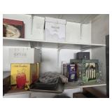 Contents of shelf kitchen stuff and more!