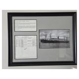President Grant ship picture & documents
