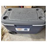 Coleman 62Qt rolling cooler