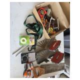 Tools, rope, miters, electrical, Stanley