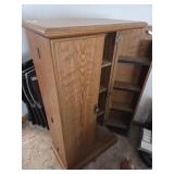 Video tape, CD storage cabinet - approx 44" tall