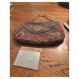 Vintage Jorelle Bags beaded purse Belgium with