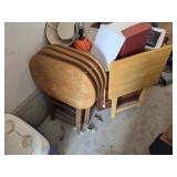 5 folding TV trays 4 match