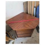 Corner table, drawer stand