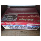 4 Lemax village display and back ground prices