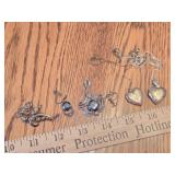 Sterling silver jewelry - marked as shown