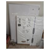 Expo dry erase marker board, magnets & bankers