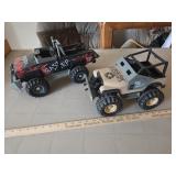 2 Tonka truck toys Blaster Enforcer steel monsters