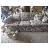 3 cushion Floral sofa couch