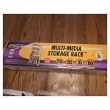 New Fellowes multi-media storage rack