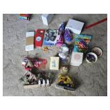 New items, kids toys, ponytail holders +
