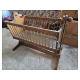Wood cradle