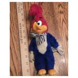 Vtg woody the woodpecker plush toy