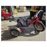 Schwinn trike with bell and tassels