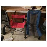 Folding chairs ozark trail and timber ridge