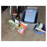 Totes and yard chemicals