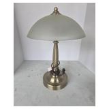 Frosted desk or table lamp