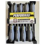 New, prefomax 20pc  screwdriver set