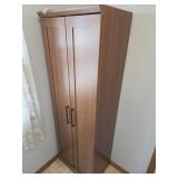 Particle board storage cabinet - approx 72" tall