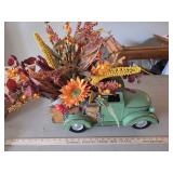 Metal fall truck deco