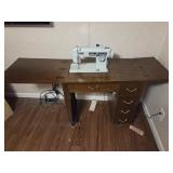 Brother project 651 sewing machine cabinet
