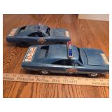 Vtg plastic police car toys