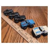 5 vtg Stomper toy trucks
