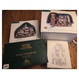 4 Dept 56 Dickens Village Christmas decor