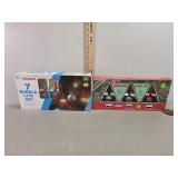 7 NOMA bubbling lights strand set, red box is
