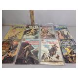 8 Dell western comics