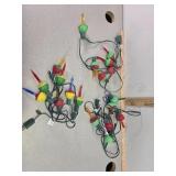 3 strands bubbling lights, 21 lights total,