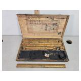 Aristocrat Sign Market kit, stamp kit, wooden