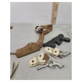 Toys cap guns Kilgore, Mattel