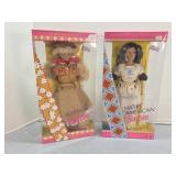 Native American, Australian Barbie Dolls