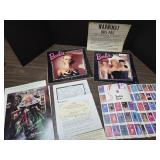 Barbie calendars, 1995 holiday papers & more