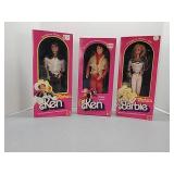 Vintage western ken& barbie