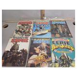 Eerie # 98, 99, 100, 102, 105, 106, comic books