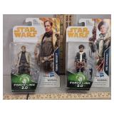 NIB Tobias Beckett & Val Star Wars action figure