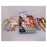 Various Barbie dolls& more