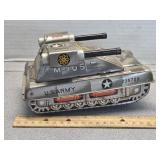 US Army metal Tank M-105 HTC Japan Tin Military