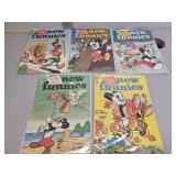 Dell, New Funnies #170, 173, 174, 177, 179 comic
