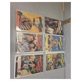 Fawcett Monte Hale #36, 51, 53, 56, 58, 67, comic
