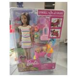 Stroll and Play Pups Barbie Doll