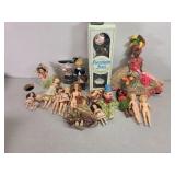 Various dolls, Porcelain, and more!