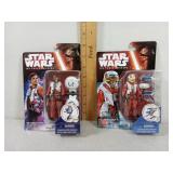 NIB Poe Dameron, X-Wing Pilot Asty, Star Wars The