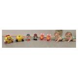 Tomy wind up toys, Pac-Man, Lost in space robot,